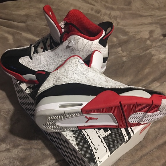 Jordan Other - Air Jordans size 11 Black, White & Red